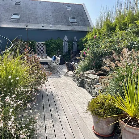 Mer Et Fougeres Locmaria Exterior foto
